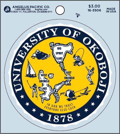 University of Okoboji Seal 
